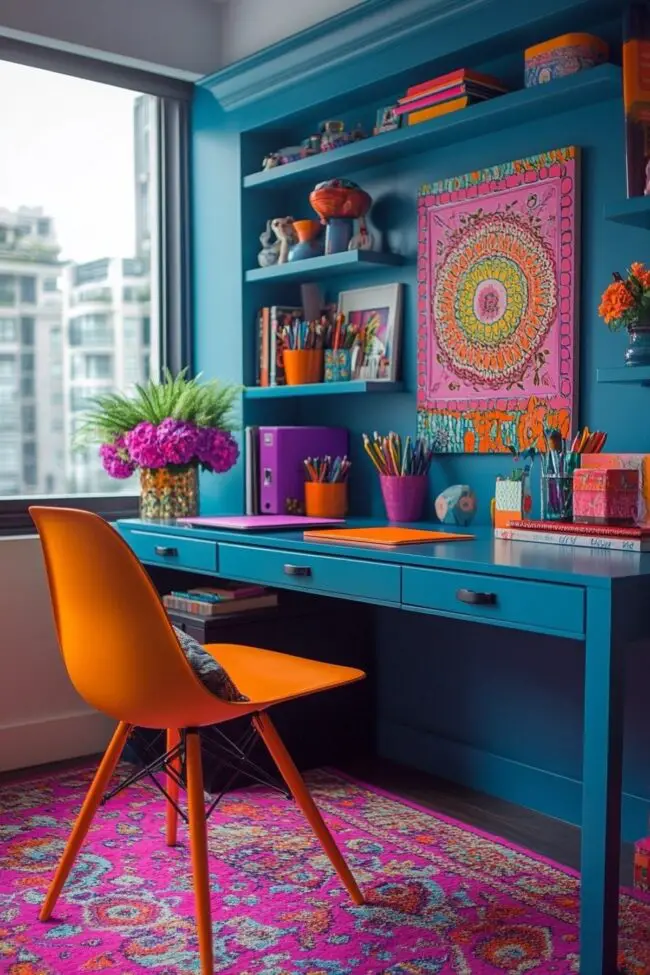 Bright and Inviting Workspace Design