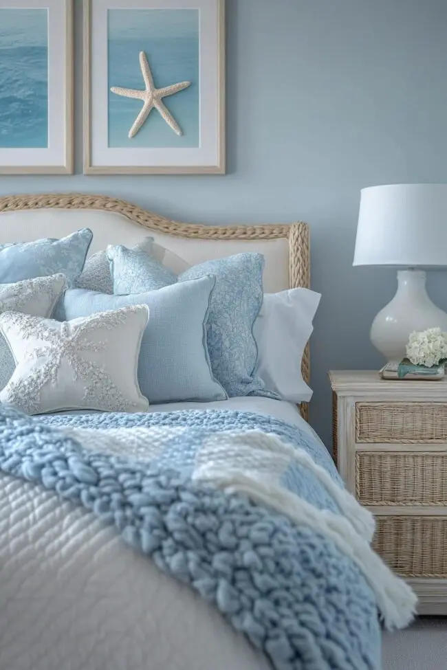 Ocean-Inspired Bedroom Oasis