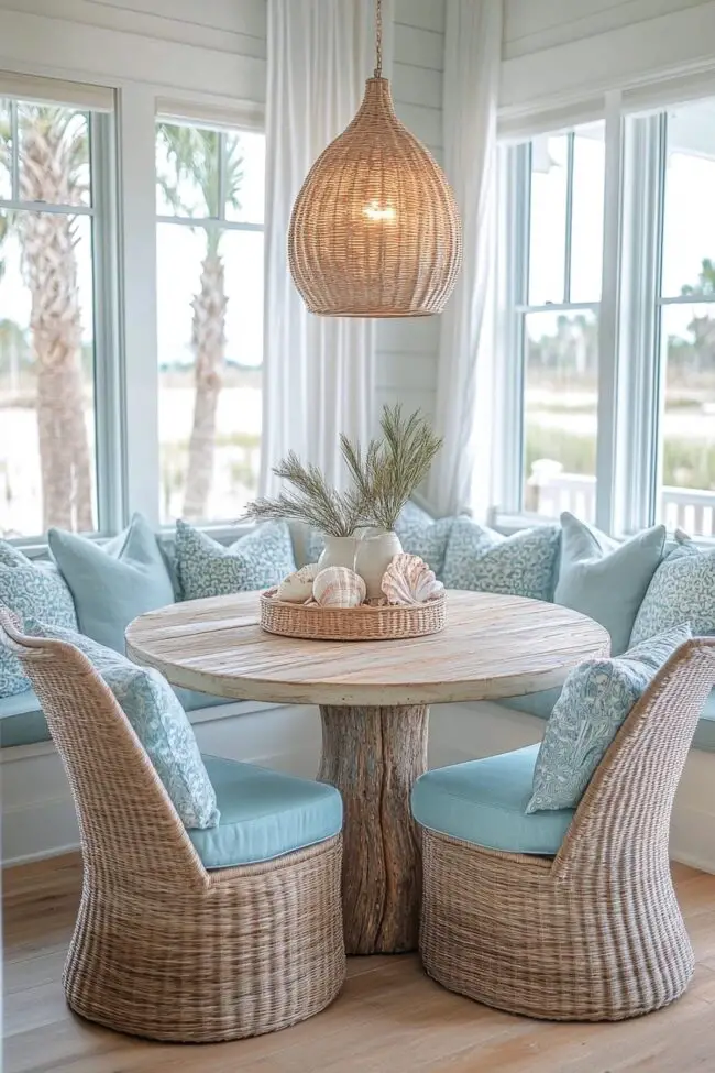 Seaside Dining Space for Mornings