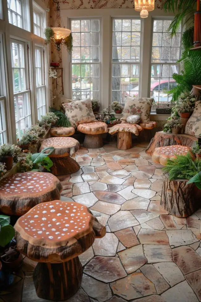 Whimsical Footstools and Ottomans