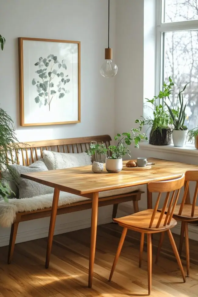 Nordic Inspired Cozy Reading Corner