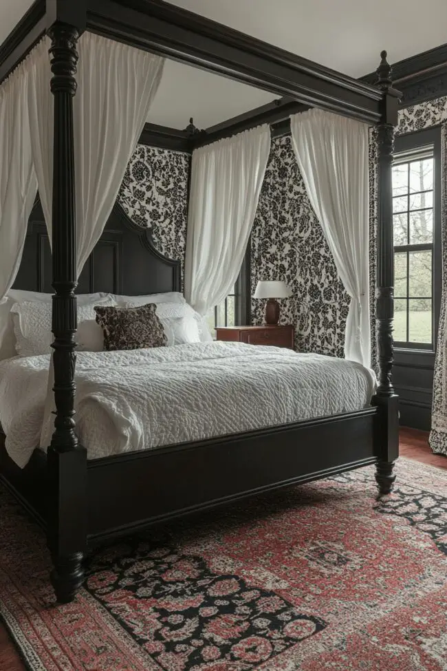 Contemporary Victorian Bedroom Retreat