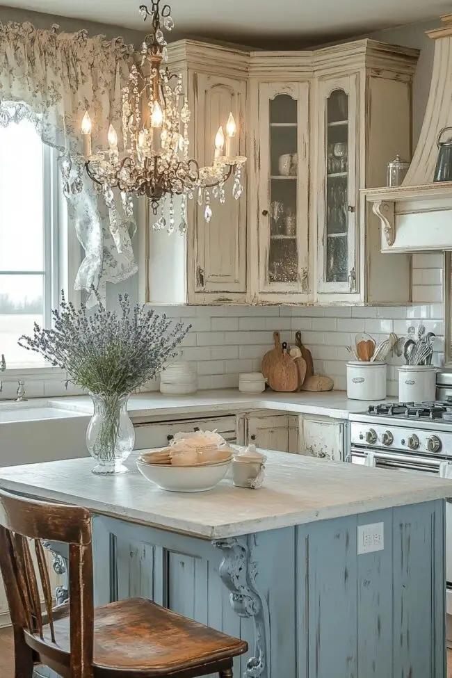 Charming French Country Style Kitchen