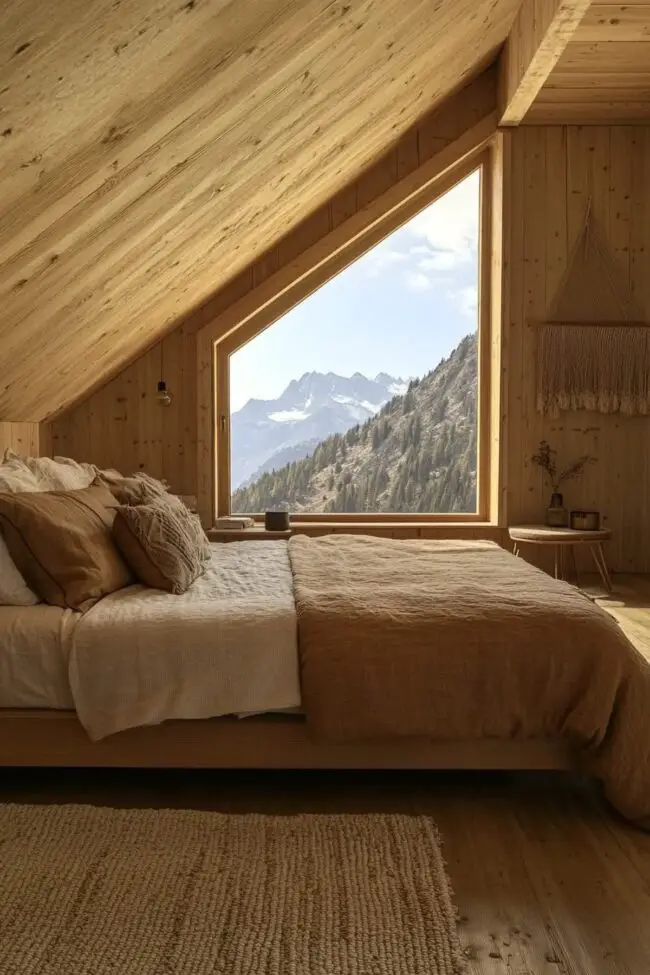 Mountain-Inspired Serenity Space