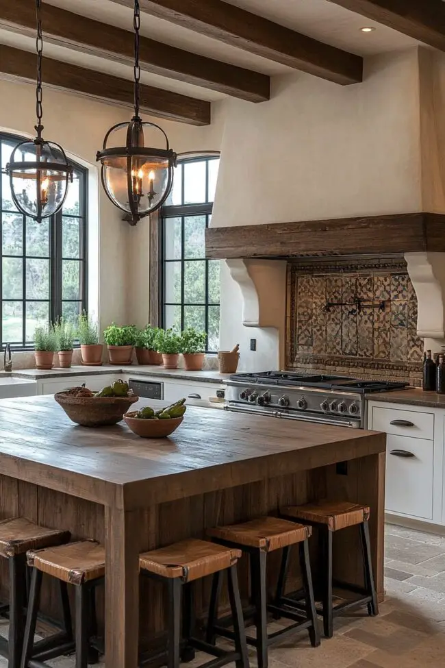 Charming Mediterranean Kitchen Designs