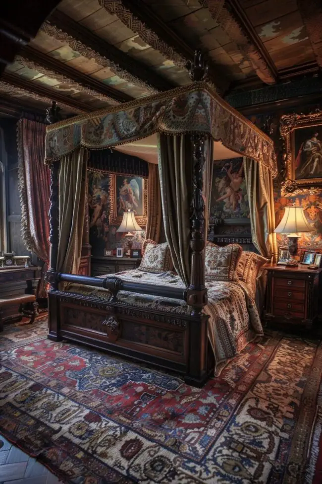 Renaissance Inspired Bedroom Design