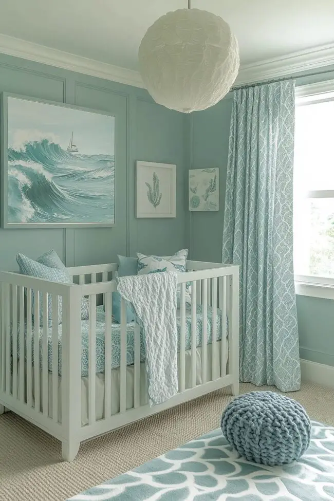 Wave-Inspired Nursery Design Ideas