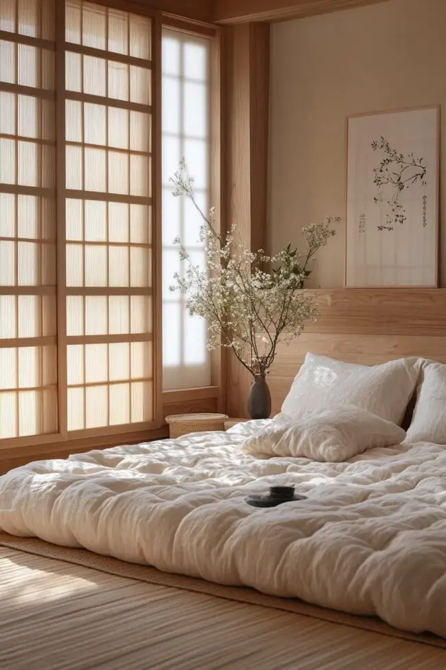 Japandi Guest Room Oasis