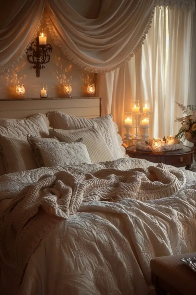 Enchanting Candlelit Spaces