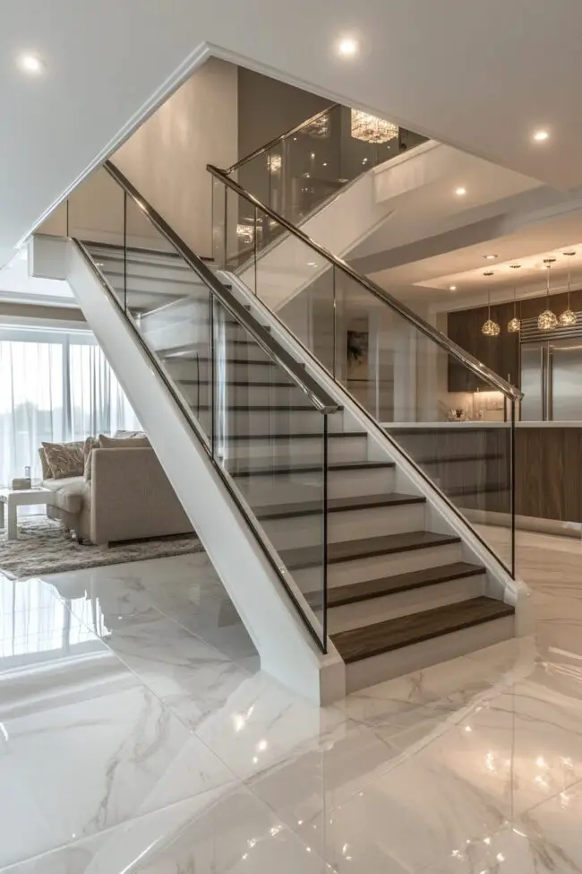 Sleek Glass Railing Designs