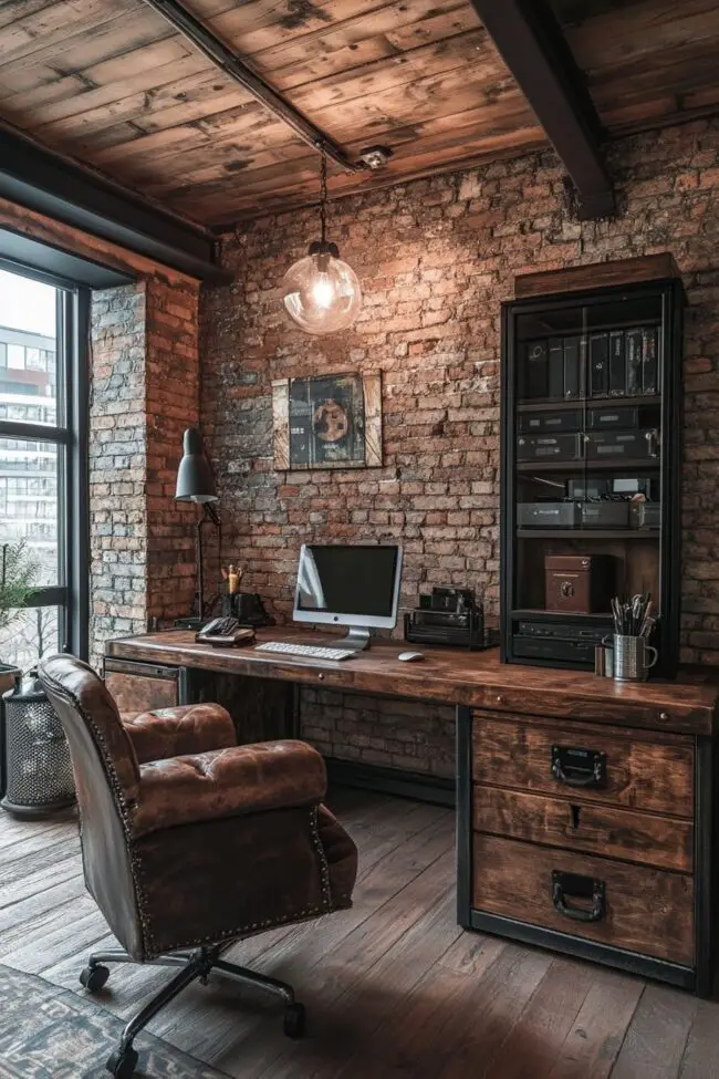 City-Inspired Industrial Office Design