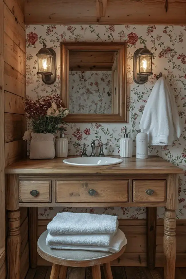 Rustic Retreat Vanity Style