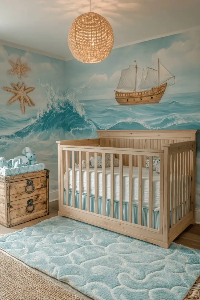 What Different Marine Elements Represent in a Nursery