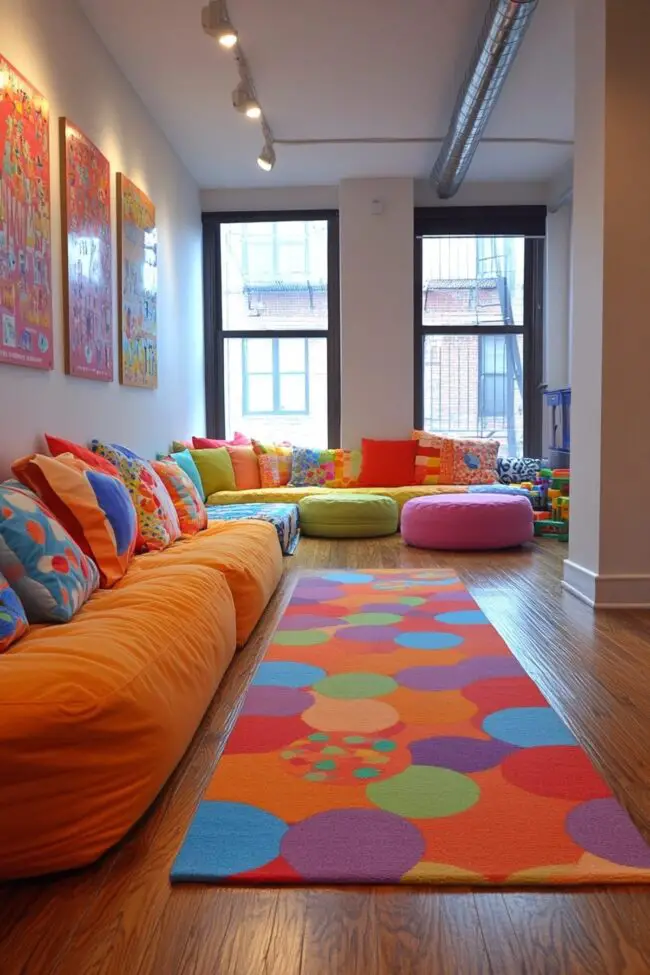 Stylish Loft Space for Kids