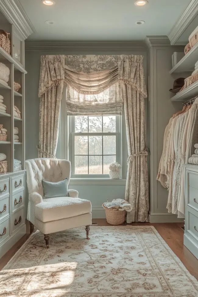 Chic Victorian Dressing Room