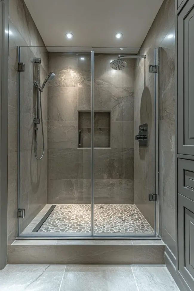 Sleek Shower Space