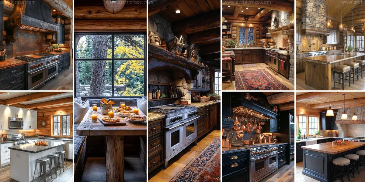 Best Log Home Kitchen Ideas