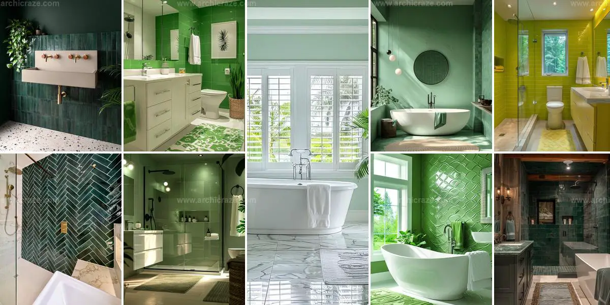 Top Green Bathroom Decor Ideas