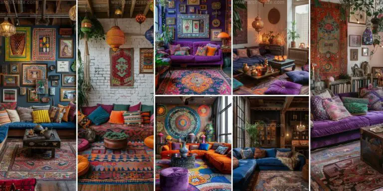 Top Boho Maximalist Living Room Ideas