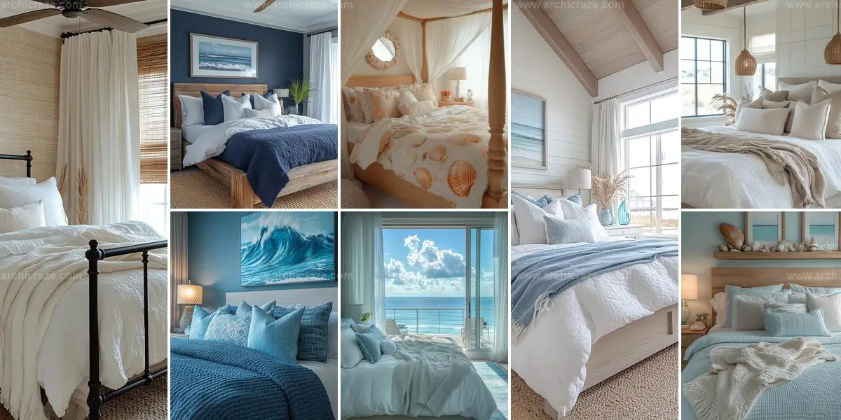 Top Coastal Farmhouse Bedroom Ideas