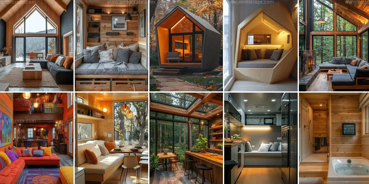 Best Small Cabin Interior Modern Ideas