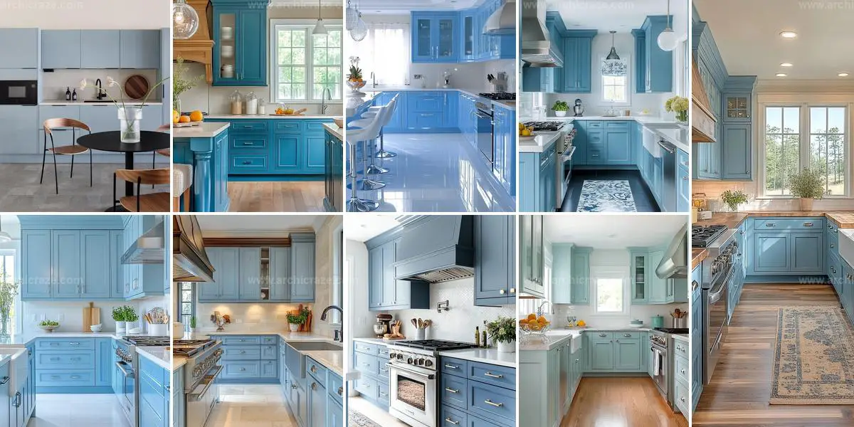 Top Powder Blue Kitchen Cabinet Ideas