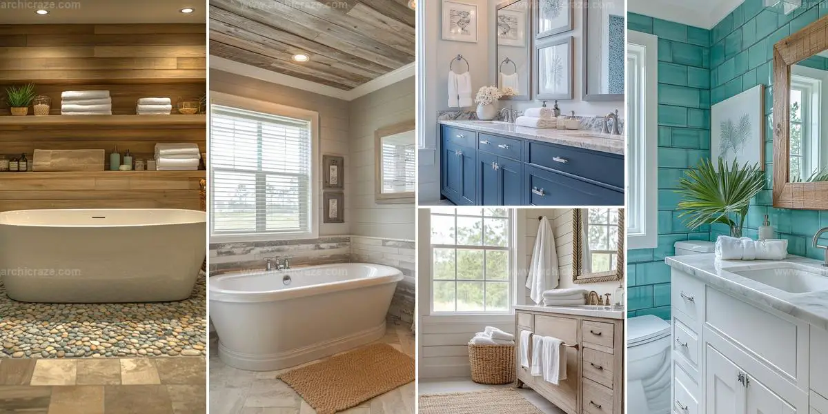 Best Coastal Farmhouse Bathroom Ideas