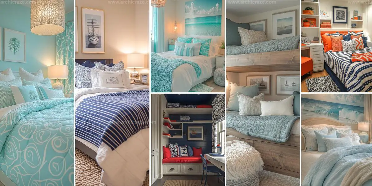 Best Coastal Preppy Dorm Room Ideas