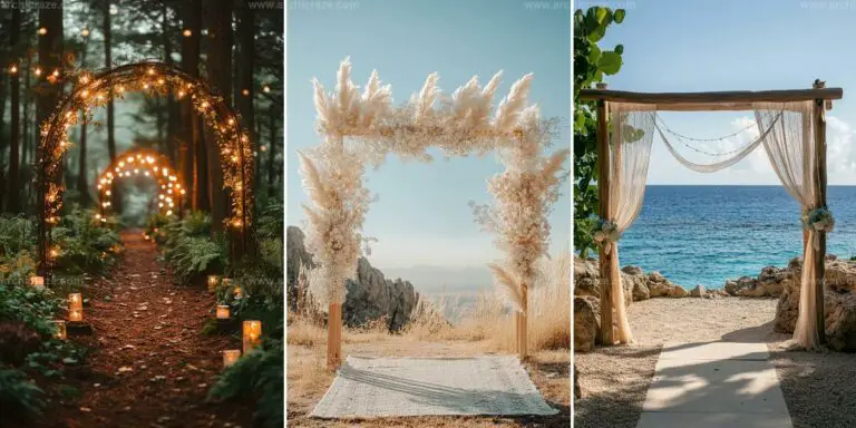 Best Boho Wedding Arch Ideas